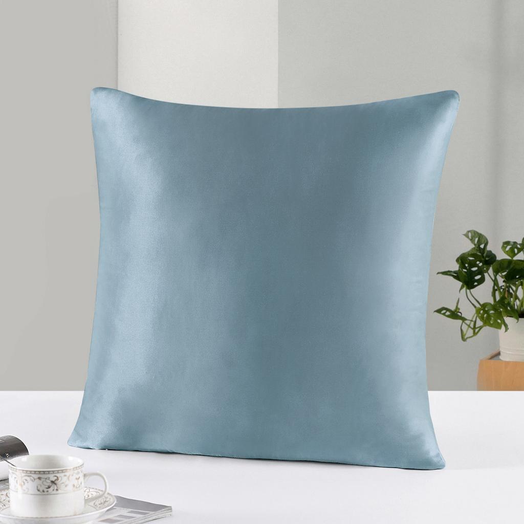 22 Momme 100% Silk Cushion Cover Decorative Pillows 45x45cm 70x70cm Pillow Case Home Decoration Funda Cojin For Living Room