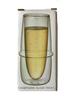 [Set of 2] KINTO Double-Wall KRONOS Champagne Glasses, Temperature-Maintaining, Condensation-Resistant, Up to 160ml