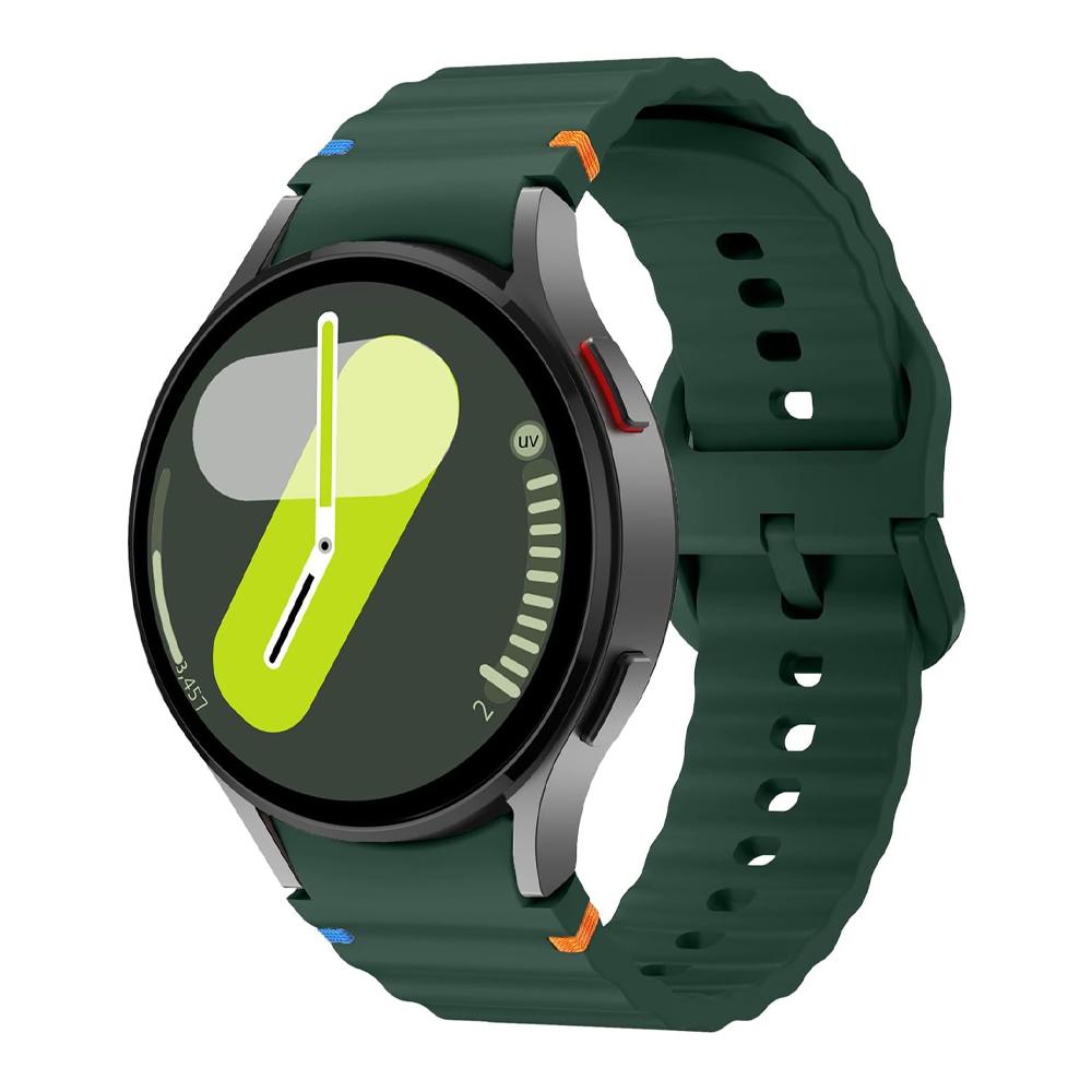 Sport Straps for Samsung Galaxy watch 4/5/6/7/6 classic 44mm 40mm 2 Pcs Original Silicone bracelet correa Galaxy watch 7 Band