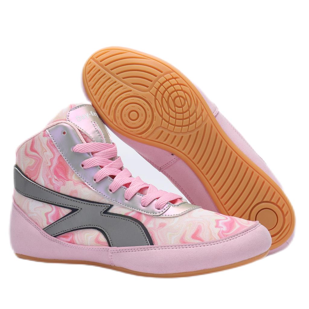 Men Professional Wrestling Shoes Equipment Sneakers Non-slip Comfortable Women Boxing Shoes Adult Fighting Wrestling Boots