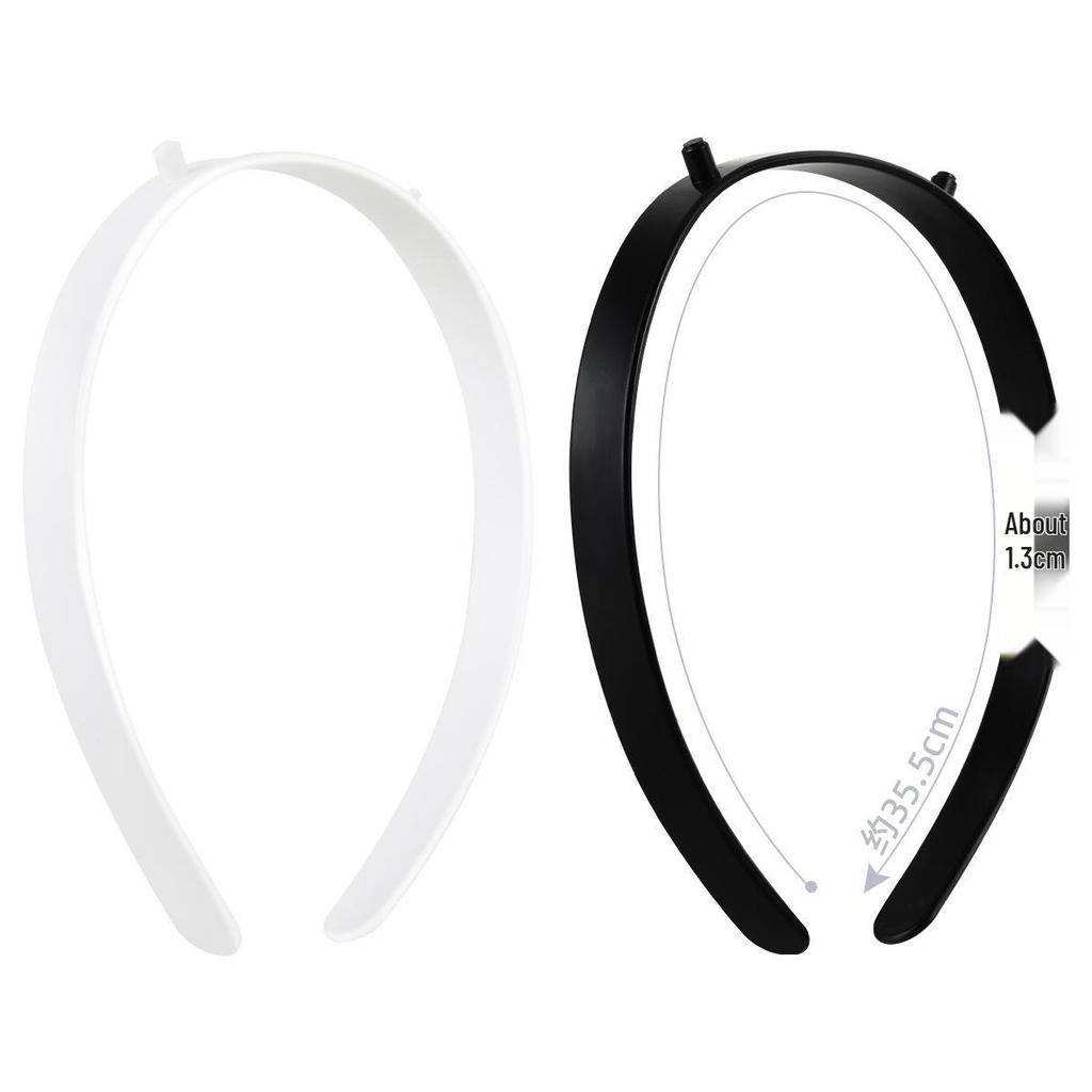 DIY Black Toothless Plastic Christmas Horn Headband 2.0