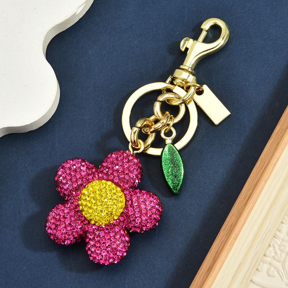 Girl's Heart Niche Flower Keychain