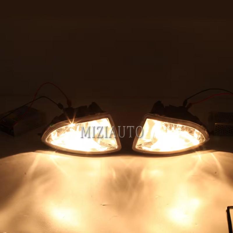 

Передний бампер противотуманные фары в сборе для HONDA CIVIC ES1 ES5 ES6 ES7 ES8 2004 2005 ходовые фары автомобильные аксессуары галогенные светодиодные