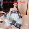 New Style Womens Pajama Set With Satin Fabric And Breathable Design For Home Sleep Comfort