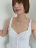 Apple Pie Order Boho Ceramic Beads Choker.(2Color)