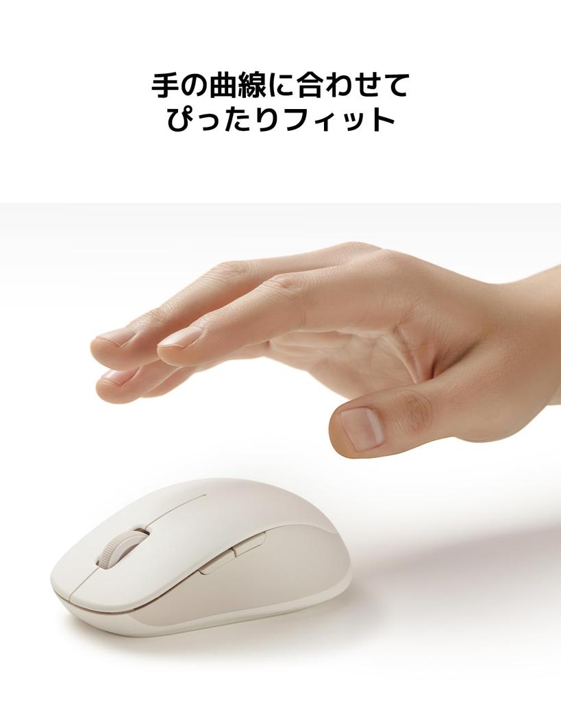 Xiaomi Dual Mode Wireless Mouse 2 White and Bluetooth Dual Mode Connection Quiet 1200 DPI High Precision Sensor Symmetrical Lightweight 62g Seamless