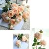 1ks Umělá květinová růžová zahrada DIY Stage Party Home Dekor pro svatební dovolenou