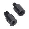 2PCS Thread Drill Bit Converters M10 to M14 and M10 to M14 Thread Shaft Converter Tool for Hole Opener Angle Grinder