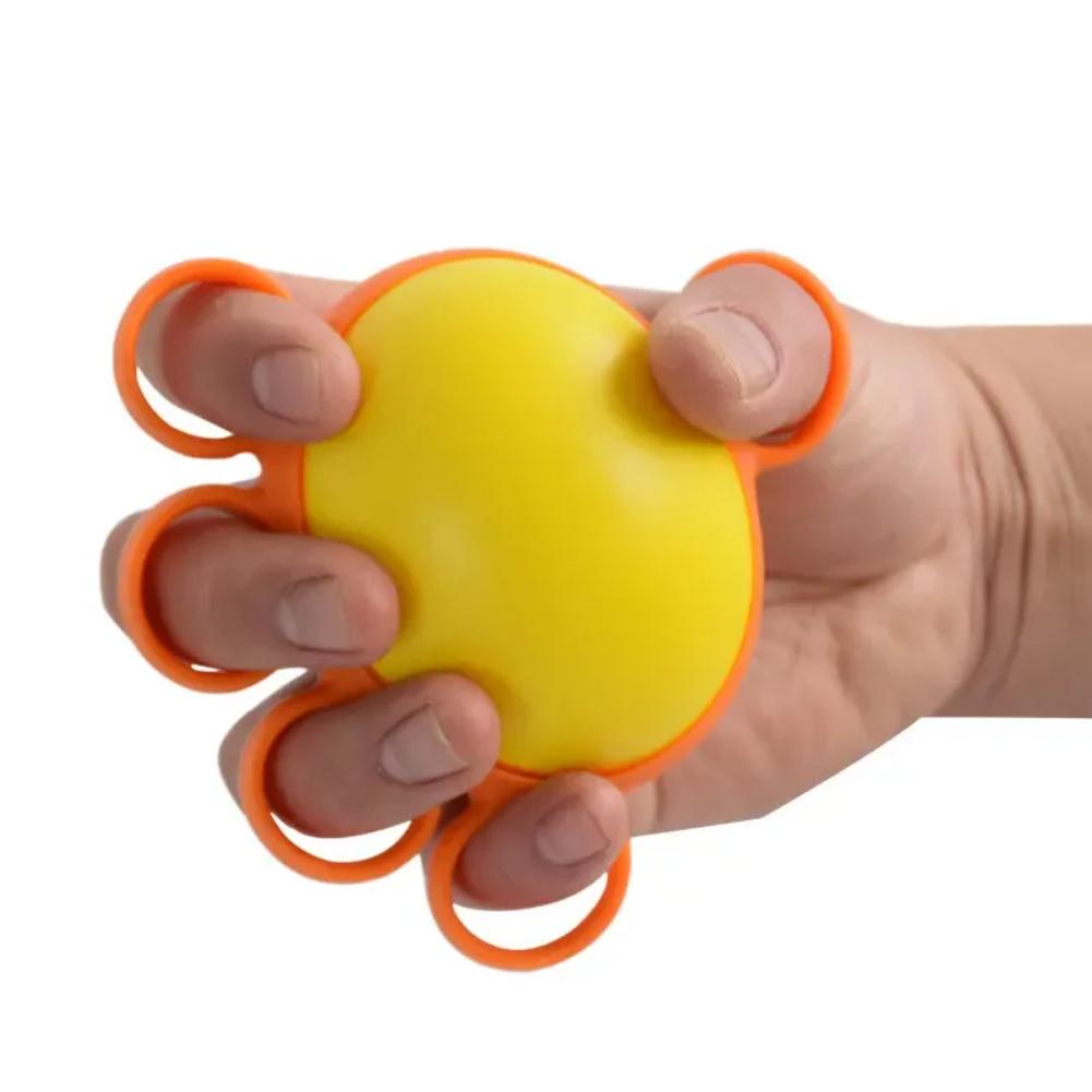 Hand Grip Strengthener Ball Finger Fitness Trainer for Muscle Recovery Arm Strength Exercise Therapy