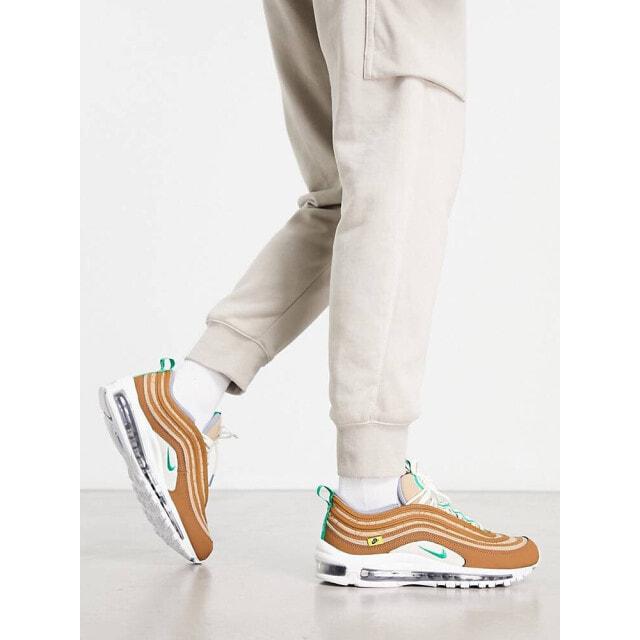 

Nike Air Max 97 trainers in brown
