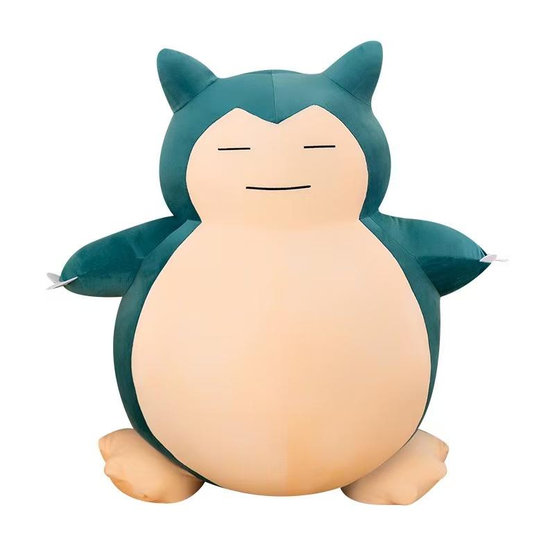 30/50cm Snorlax Plush Toys Cartoon Japan Anime Monster Elf Plush Doll Soft Stuffed Animal Doll Birthday Gift For Girls