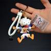 Anime One Piece Gear 5 Luffy Figur Anhänger Schlüsselanhänger Puppe Anhänger Spielzeug Dekoration Geschenk Schönes Design Langlebig