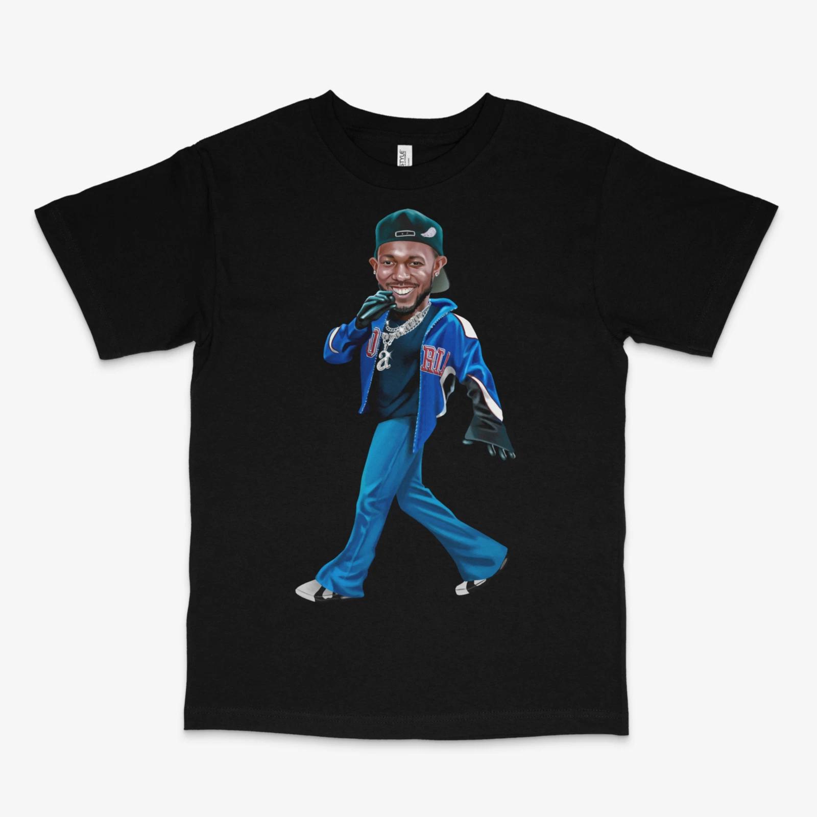 Not Like Us Black Tee L