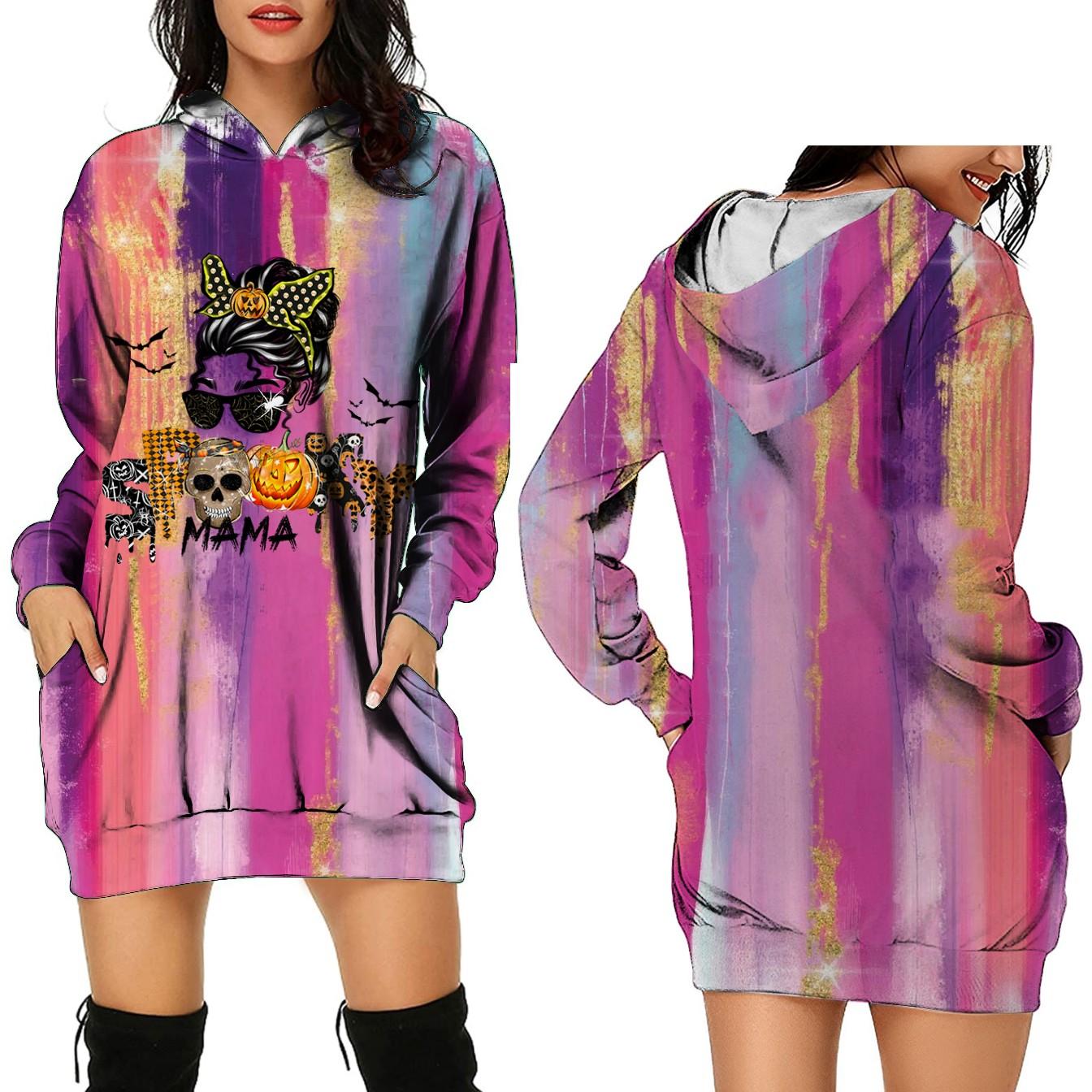 

Женская толстовка с принтом, толстовка, сумка, карман, платье с длинными рукавами, однотонная толстовка с капюшоном L фиолетовый