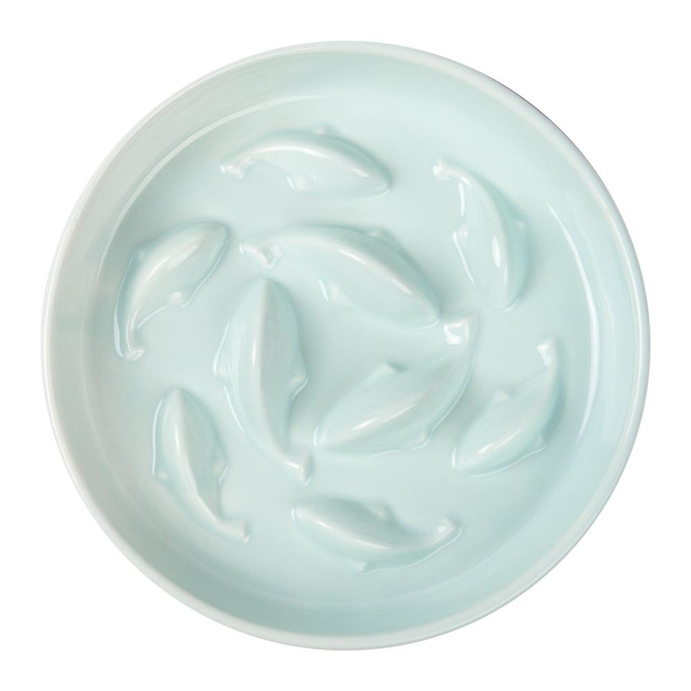 Anti-choking Slow Feeder Bowl Ceramic Cat Feeding Bowl Anti Vomiting Bowl  for Cats Dogs