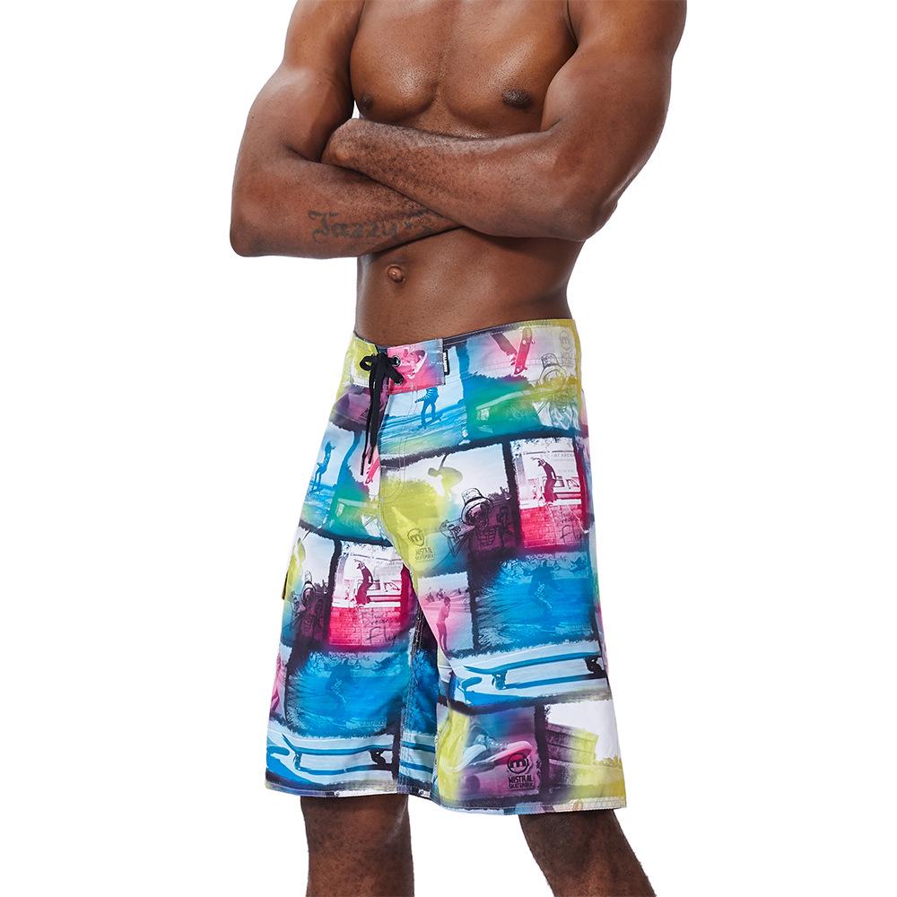 Pantaloncini da Surf da Spiaggia Uomo Asciugatura Rapida per Vacanza nel Sud-est Asiatico