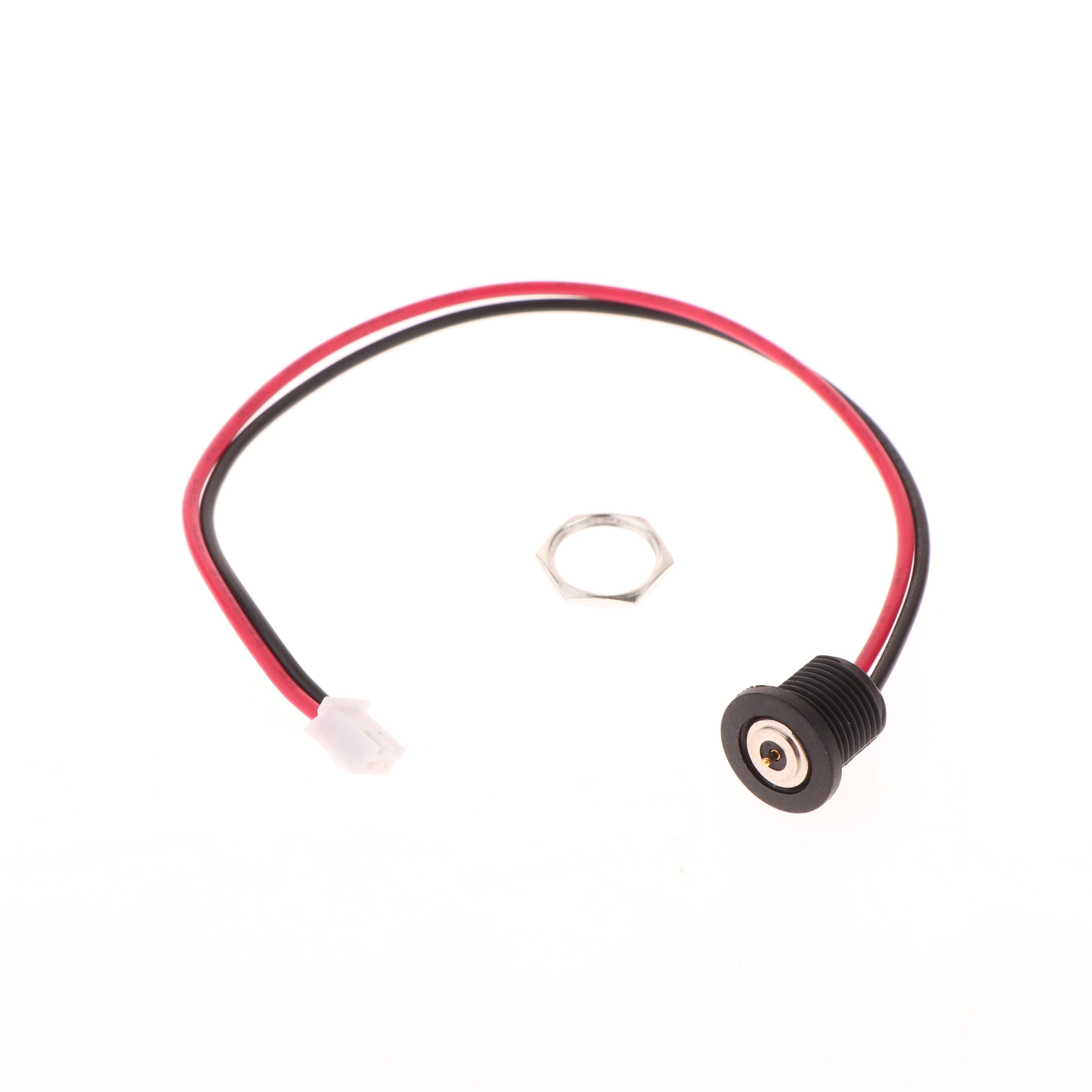 

1/2 ШТ. Разъем DC с магнитной фиксацией, контактный, штекер и гнездо, клемма 11А, резьбовой водонепроницаемый магнитный разъем, кабель для зарядки питания