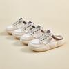 New Summer White Shoes for Women's Mesh Breathable Heighten Heightened Half-plate Shoes Casual Shoes