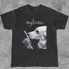 Sybau Dog Shush TShirt Unhinged Meme Tiktok Shirt Gen Z Brainrot Tee S3XL Unisex T-Shirt