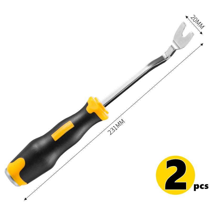 1Pc Screwdrivers Nail Puller Nail Driver Pry Tools Panel Upholstery Fastener Remover For Home Repair Workshop Hand Manual Tools
