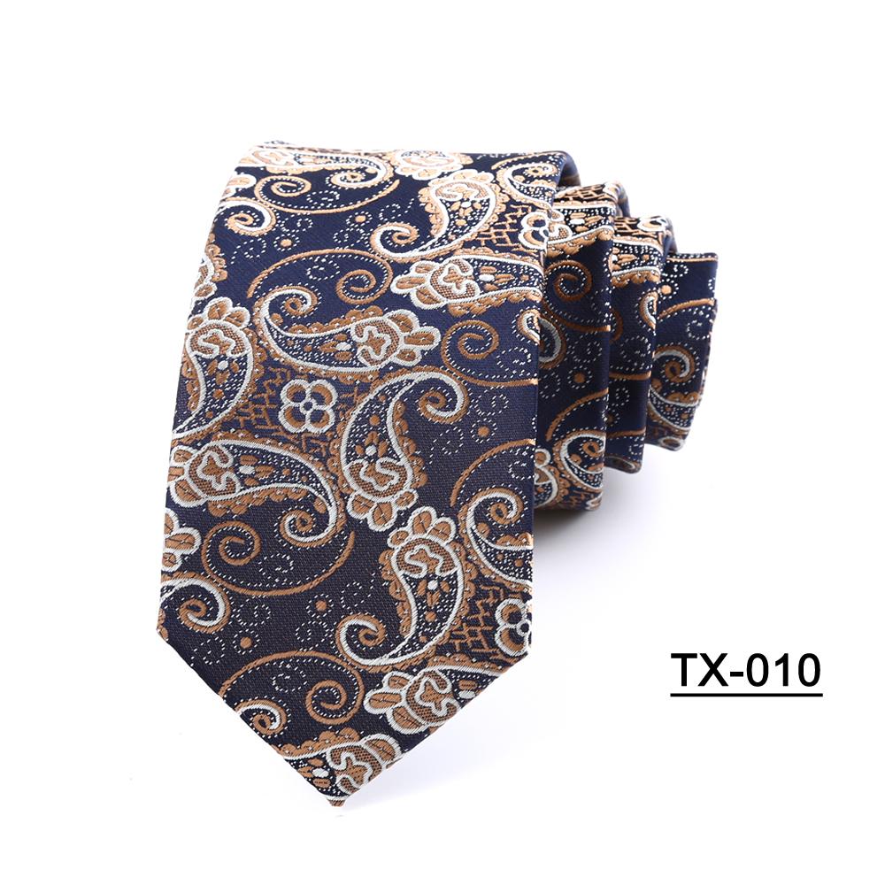 Fashion Slim 6CM Mens Necktie Polyester Ties For Man Striped Dots Cartoon Jacquard Cravat Business Party Corbatas