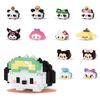 Disney Sanrio Mini Building Blocks Anime Figure Diamond Bricks Mickey Minnie Donald Duck Hello Kitty DIY Toys Festival Gifts