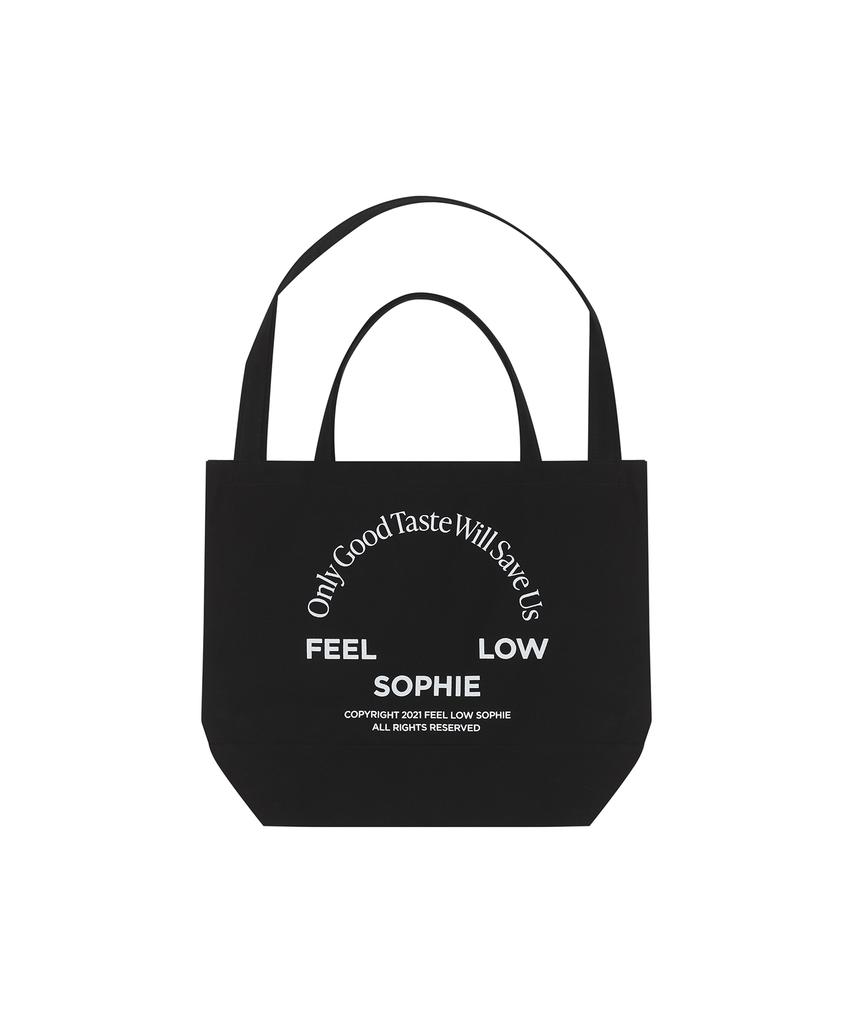 Feel Low Sophie Logo Eco Bag Black