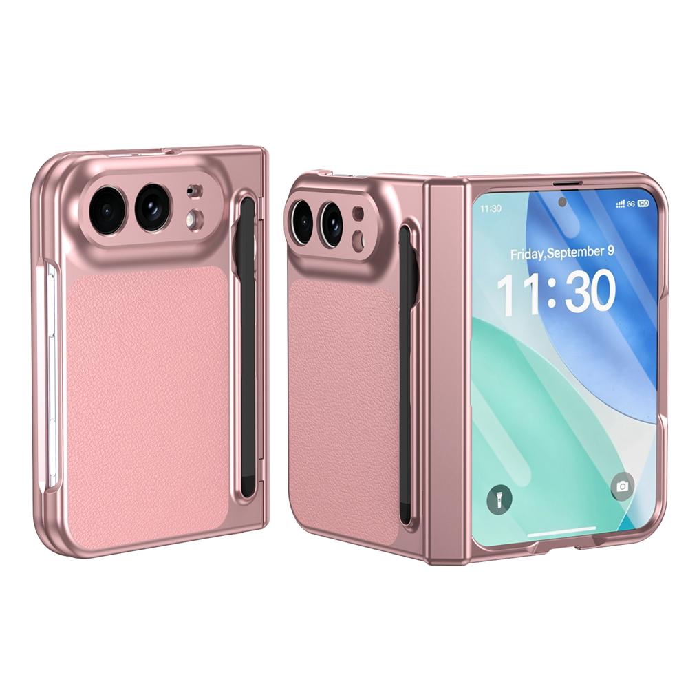 Špičkové Luxusní Lesklé Pokovené Pouzdro na Telefon s Drážkou pro Stylus pro IPhone Duo 5G 2026 Fólie na Displej Závěs Plná Ochrana Nárazuvzdorný Kryt