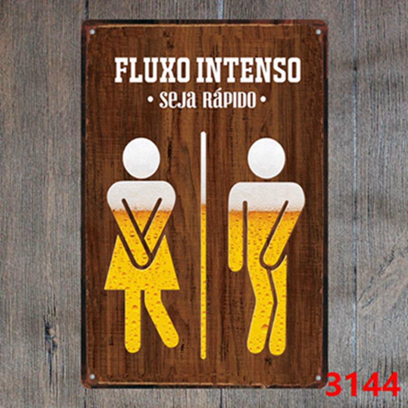 Keep Calm Inspirational Tin Sign for Bar or Restaurant