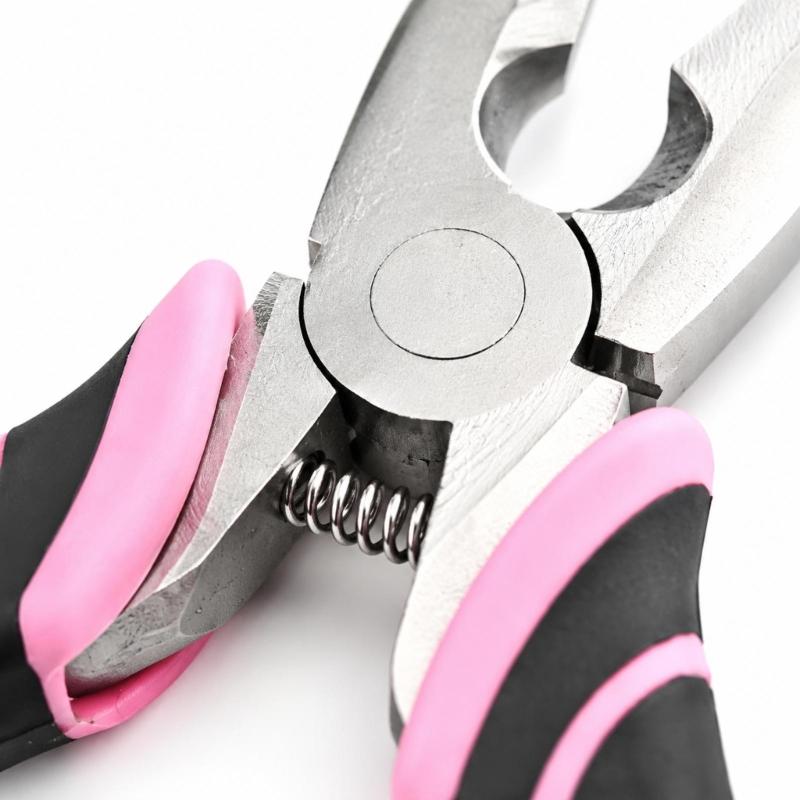 Chicken Foot Deboning Tool, Steel and Rubber Pliers with Bone-Gripping Teeth and Return Spring for Food Preparation