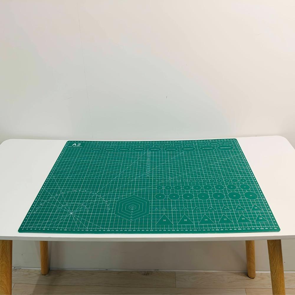 Large A2 Cutting Mat - Self-Healing PVC for Craft, Painting & Sewing, Desk Mat for Keyboard, Mouse & Computer Desk Pad