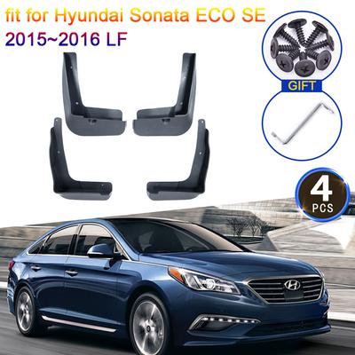 Pour Hyundai Sonata ECO SE 2015~2016 i45 LF Bavettes Garde-boue Bavette Garde-boue Aile Roue Avant Arrière Carrosserie Voiture