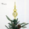 Topper per albero di Natale Topper per albero di Natale glitterato Topper per bottiglia antiscivolo a forma di zucca Decorazione per albero di Natale Crea atmosfera Decorazioni per feste