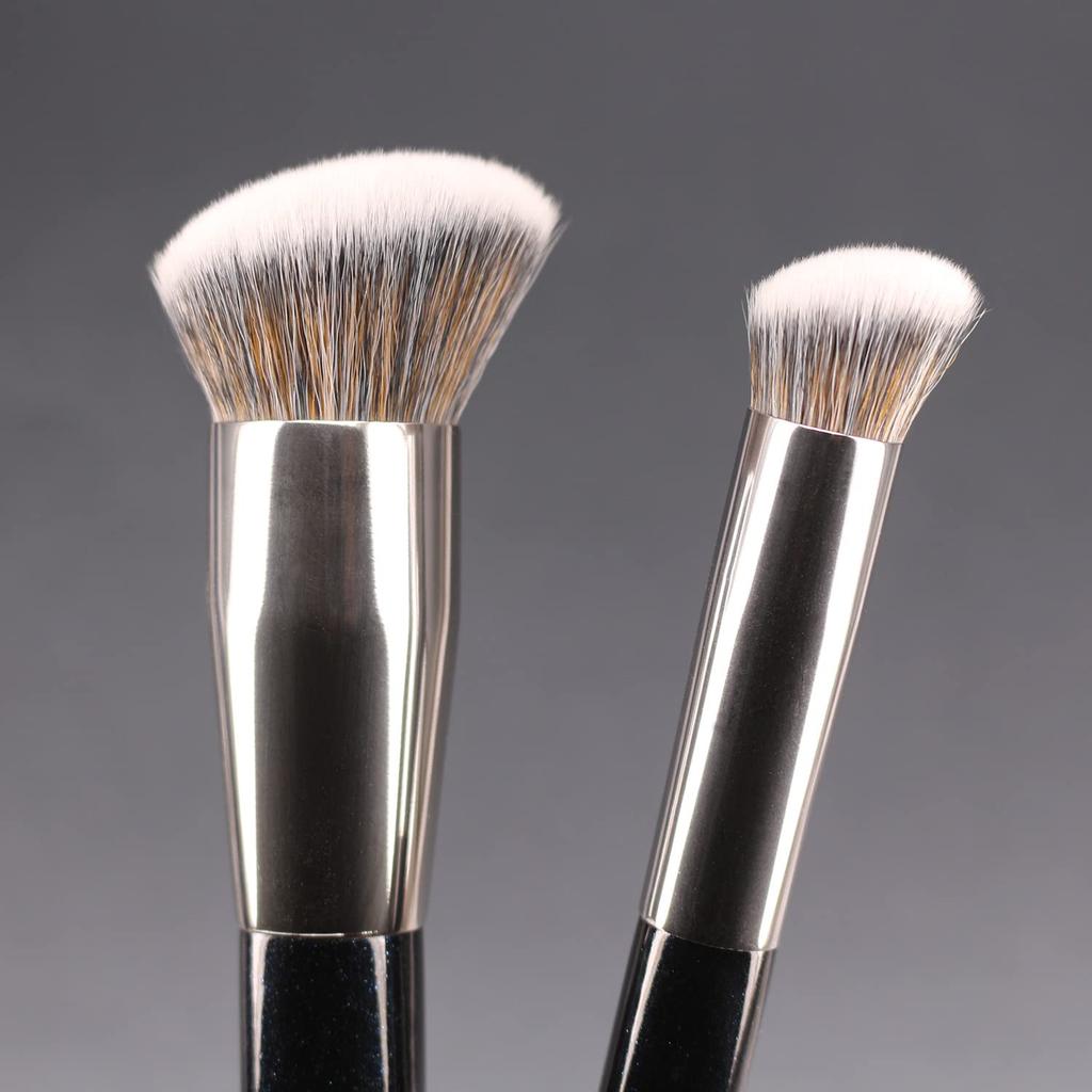 Vela.Yue Face Brush Set of 2 Foundation Brush Concealer Brush Multifunctional Makeup Brush