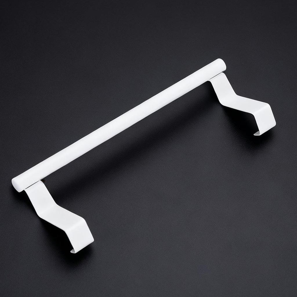 Stainless Steel Punch-Free Towel Rack for Kitchen Cabinet Doors