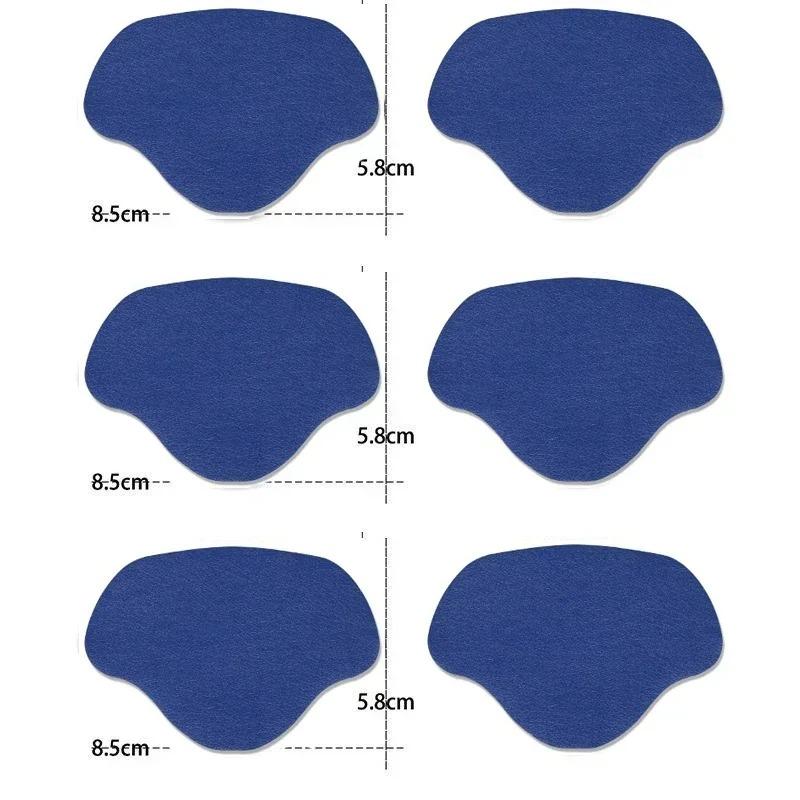 

Субсидия на ремонт пятки Липкая обувь Дырявые кроссовки Стельки Заплатка Пяточные вкладыши Наклейка на каблук Протектор Уход за ногами Защитные вставки 2/4/6 шт. Blue 2pcs