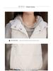 Women's Fashionable Winter Down Vest - Korean Style, Petite, Short Length