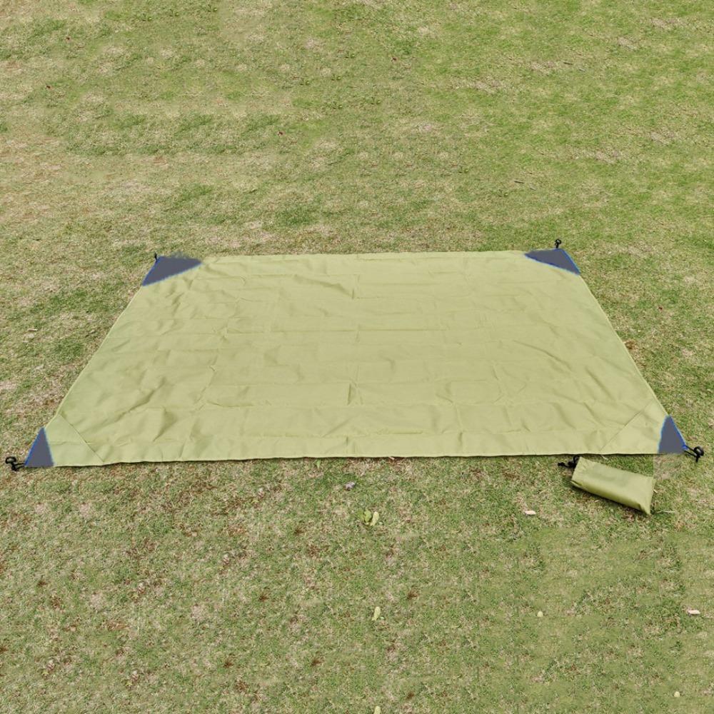 New Ultralight Tent Floor Tarp with Sack Portable Foldable Pocket Mat Oxford Cloth Waterproof Tent Camping Hiking