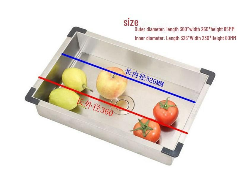 

ZISIZ Stainless Steel Sink Drain Basket
