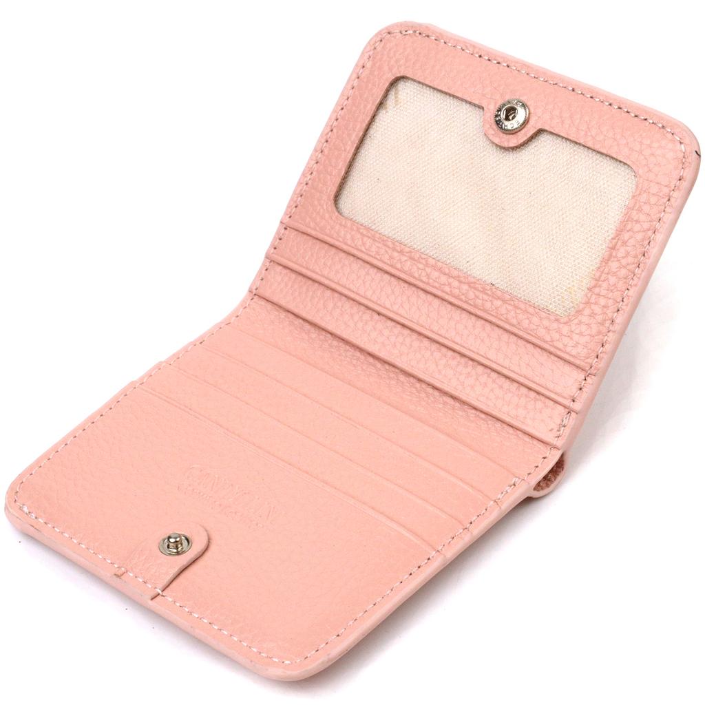 Dámská malá peněženka z pravé flotarové kůže CANPELLINI 21797 Pink