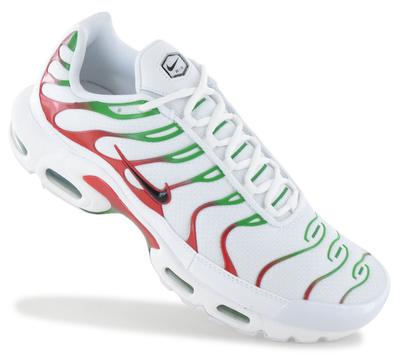 Air Max Plus TN Italia - Sneakers da Uomo Scarpe Bianche DM0032-108 ORIGINALE