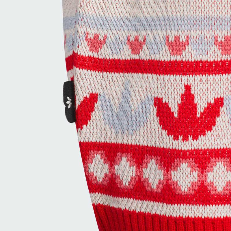 Adidas Originals Crewneck Logo Sweatshirt Kids Sweatshirt Red JM5860