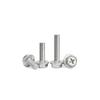 304 Stainless Steel Hex Bolts with Anti-slip Washer & Tooth Pattern, Cross Flange Head - Sizes: MM4, M5, M6, M8