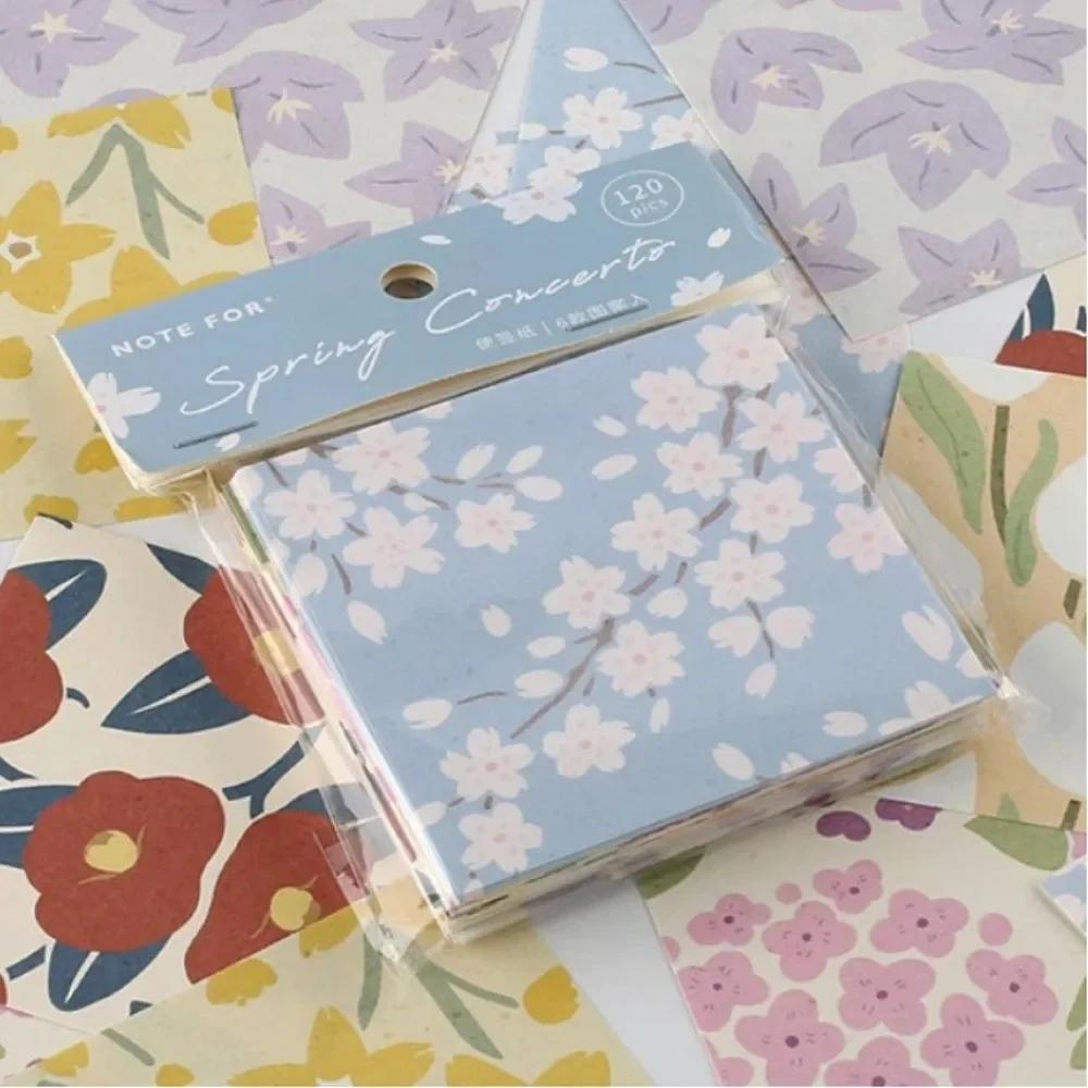 New Portable Durable High Quality Korean Paper Sticky Notes Kawaii Scrapbooking Memo Pad Small Notebooks Office Accessories