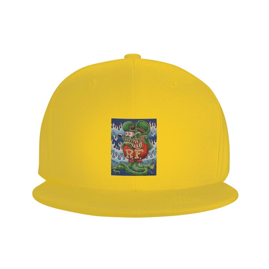 Rat Fink Baseball Caps Snapback Fashion Baseball Hats Breathable Casual Casquette Outdoor for Unisexs And Womens