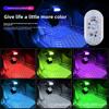 Mini Touch Light for Car USB Rechargeable Led Light Magnetic Reading Lamp Gentle Illumination for Car Floor Trunk Hood