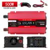 Onduleur de véhicule 12-24v Usage général Vers 220v Haute puissance Extérieur Ménager Batterie Voiture Convertisseur de puissance