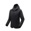 Walking Series Minimalist Fashion Logo Fleece Thick Casual Sports Hooded Jacket Women Jackets Black 14422128-0020