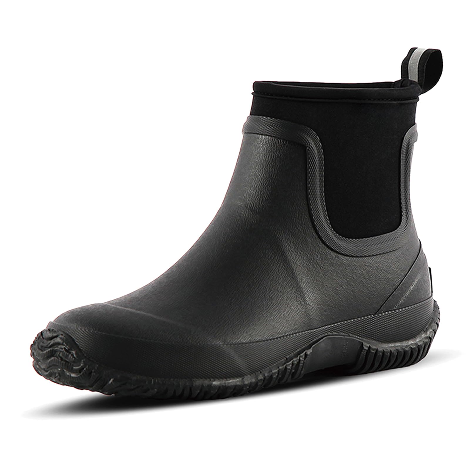 

Неопрен Дождь Резина Дождь Полностью Легко Легко Подходит для Тайфунов и Дождливой Подходит для Солнечных и Дождливых Дней [Jollywalk] Мужские Ботинки, Ботинки, чёрный