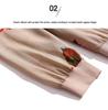 Autumn 2025 Round Neck Printed Jacket for Middle-Aged and Elderly Women - Fashionable, Stylish, Versatile Age-Reducing Outerwear